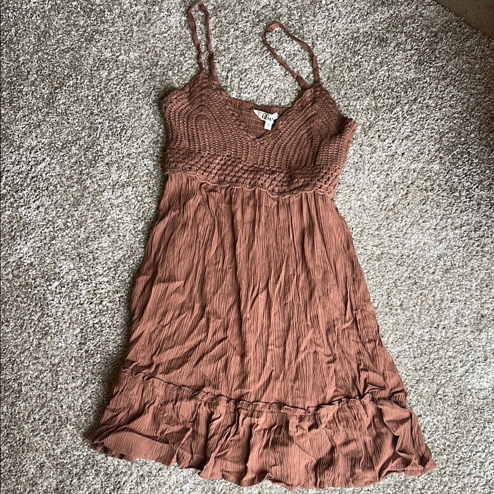 Blush Pink Sleeveless Mini Sundress